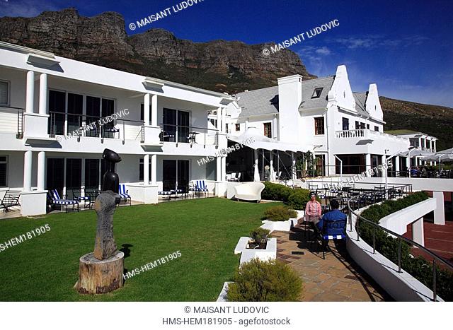 South Africa, Cape Peninsula, Camps Bay, 5 star Twelve Apostles Hotel and Spa, pool