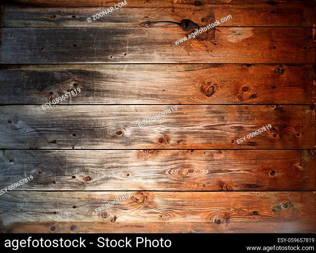 Wooden planks texture. Vintage weathered wood background