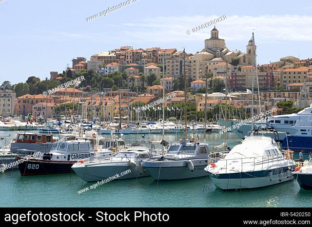 Port, Old Town, Porto Maurizio, Imperia, Italian Riviera, Ligurian Sea, Liguria, Italy, Europe
