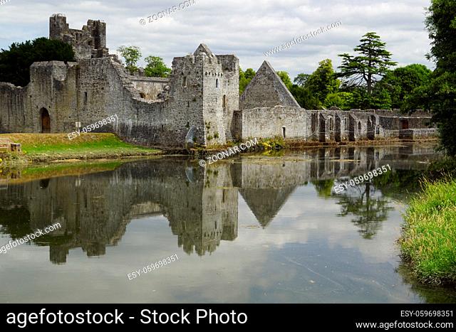 The Desmond Castle is located on the edge of the village of Adare, just off the N21 on the main Limerick to Kerry road