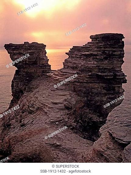Miners Castle Pictured Rocks National Lakeshore Lake Superior Michigan
