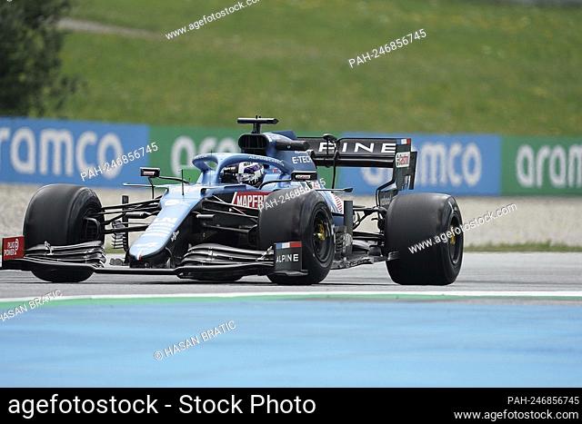 July 2nd, 2021, Red Bull Ring, Spielberg, Formula 1 BWT Grosser Preis von Osterreich 2021, in the picture Guanyu Zhou (CHN # 37), Alpine F1 Team