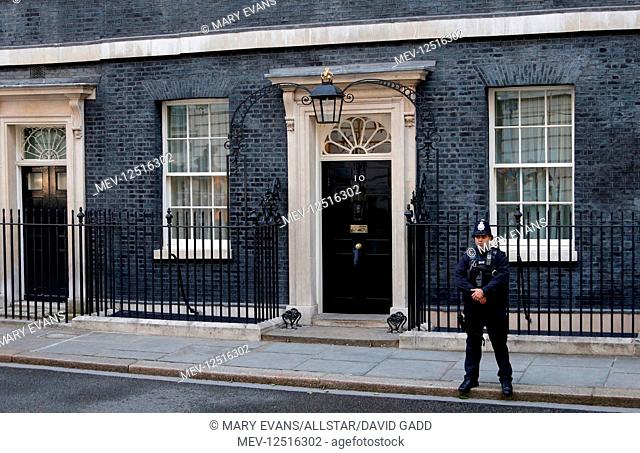 No 10 Downing Street June 2017 General Election Downing Street Downing Street, London, , England 09 June 2017 NO 10 DOWNING STREET, LONDON, ENGLAND