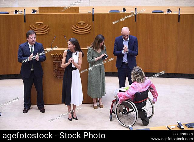 Queen Letizia of Spain, Ione Belarra attends Presidency of the 30th meeting of the Council of the Royal Board of Trustees on Disability and of the 'Queen...