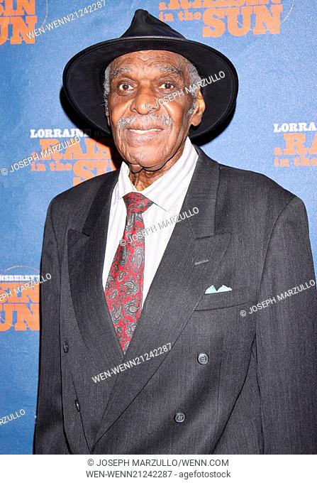 Opening night of A Raisin in the Sun at the Ethel Barrymore Theatre - Arrivals. Featuring: Douglas Turner Ward Where: New York, New York