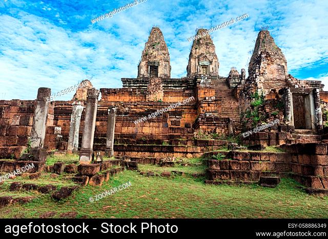 Pre Rup temple ruins at Angkor wat complex