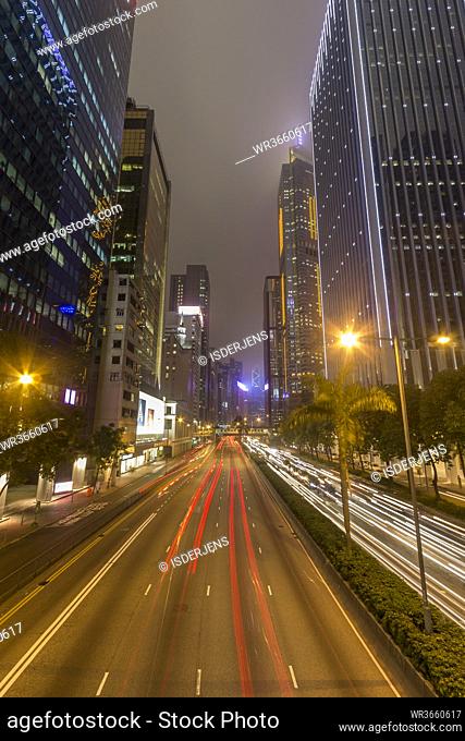 China, Hong Kong, View of city