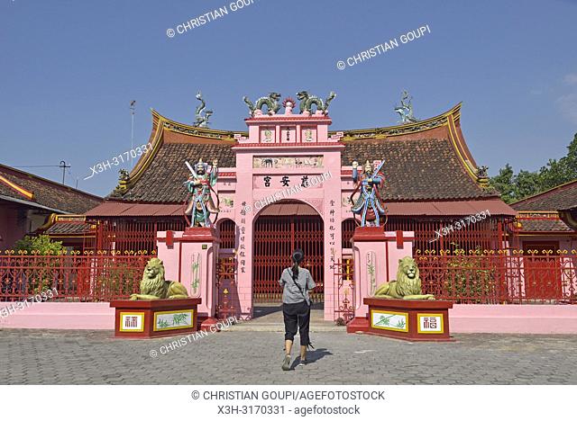 Cu An Kiong Chinese Temple, Lasem, Java island, Indonesia, Southeast Asia
