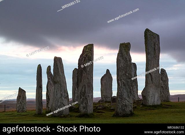 Callanish Standing Stones, Isle of Lewis, Outer Hebrides, Scotland, United Kingdom