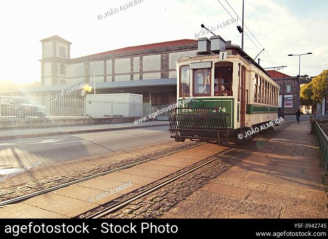 The historic trams of Porto