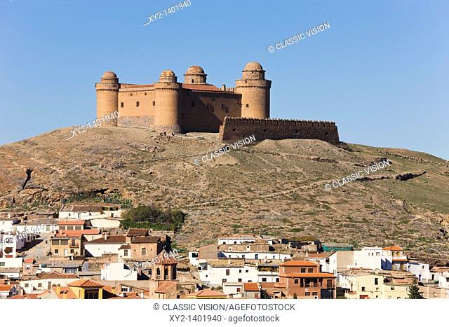 La Calahorra, Granada Province, Spain  16th century castle above village