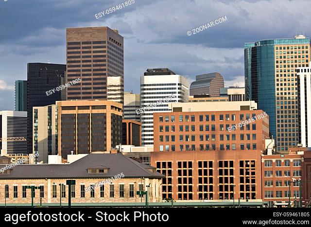 Skyscrapers in Denver, Colorado