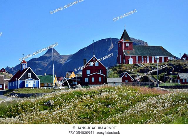 Kirche und Freilichtmuseum, Sisimiut Grönland