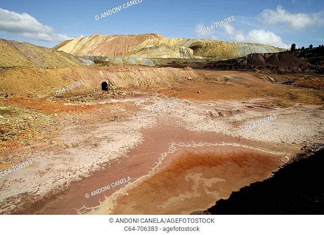 Rio Tinto mines. Huelva. Spain