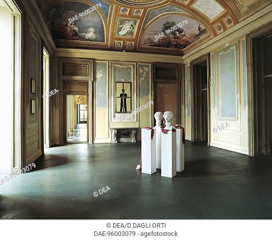 Italy - Piedmont Region - Turin - Rivoli Castle, seat of the Museum of Contemporary Art - Interior