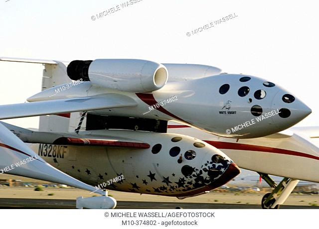 Ansari XPrize 1st Flight for SpaceShipOne: White Knight and SpaceShipOne