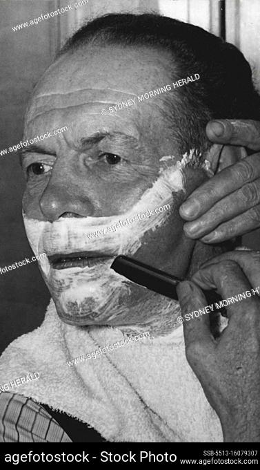 Misc - Shaving. January 21, 1948