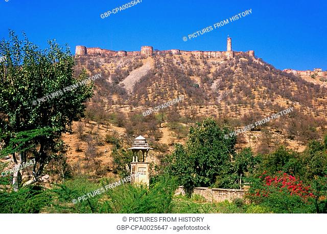 India: Jaigarh Fort (Victory Fort), near Amber Palace, Amer, near Jaipur, Rajasthan