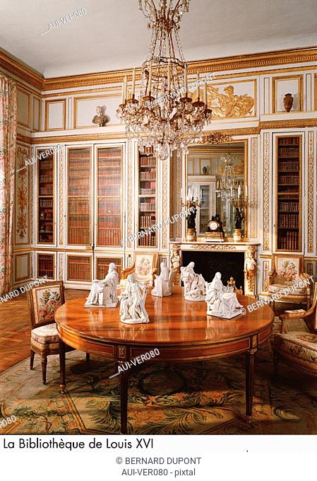 Palace of Versailles - La Bibliotheque de Louis XVI