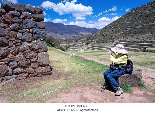 Tipùn, located east of Cusco, are Inca ruins, Peru