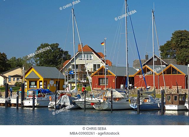 Germany, Schleswig-Holstein, coast, Timmendorf, fisher-harbor