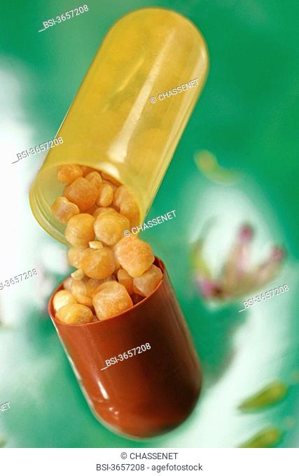 Drug : Creon, controlled-release capsule. Active molecule : pancreatin extract of pork pancreas. Treatment of exocrine pancreatic insufficiencies pancreatitis
