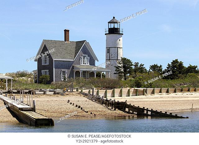 Sandy Neck Lighthouse, Cape Cod, Massachusetts, United States, North America