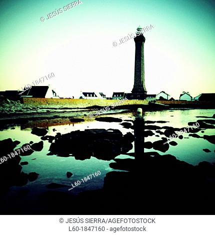 Penmarc'h lighthouse, Brittany, France
