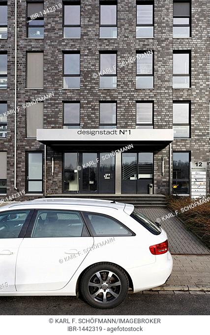 First office building in Designstadt Zollverein, Essen-Stoppenberg, Ruhr area, North Rhine-Westphalia, Germany, Europe