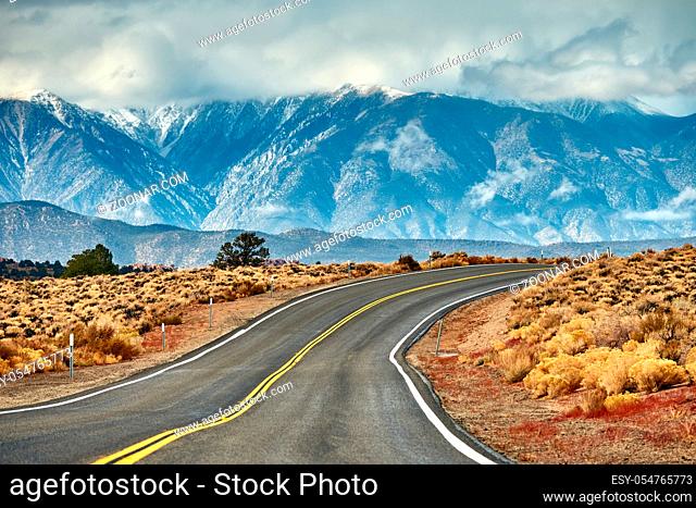 Open highway in California, USA