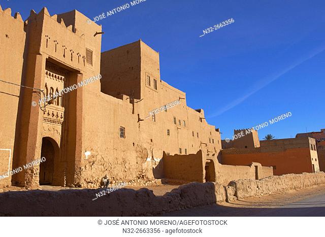 Old Kasbah, Goulmina, Errachidia province, MeknÂ. s-Tafilalet Region, Morocco, North Africa