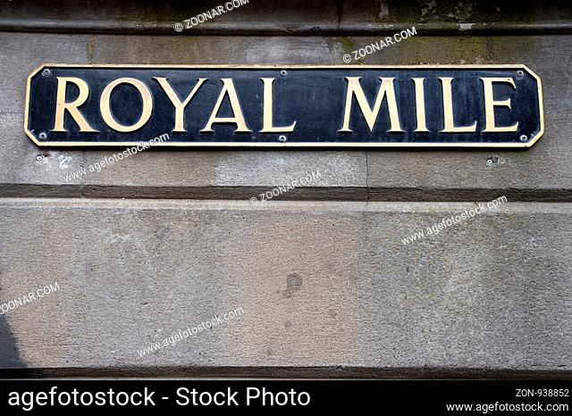 Royal MIle, Edinburgh, Schottland | Royal MIle, Edinburgh, Scotland