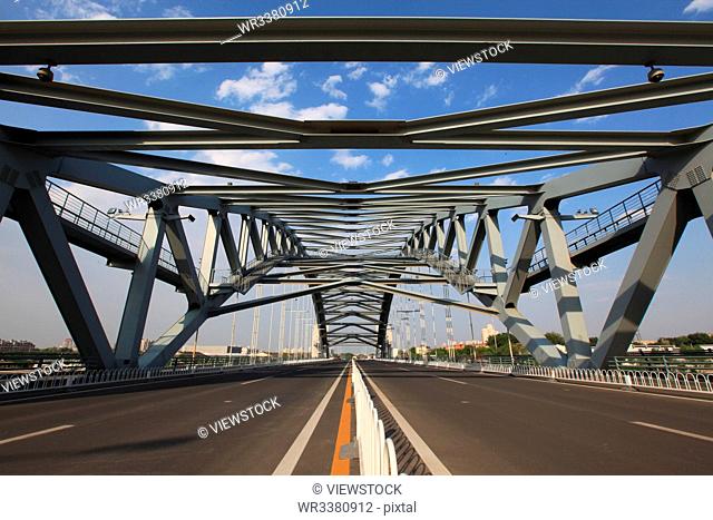 Haihe river - cathay Pacific bridge