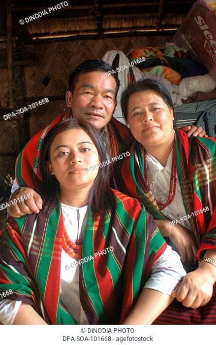 Paihte family ; Tribal family ; Mizoram ; India