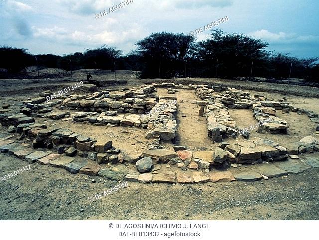 Umm an-Nar type tomb in Shimal, Ras al-Khaymah, United Arab Emirates. Wadi Suq civilisation, 2nd millennium BC