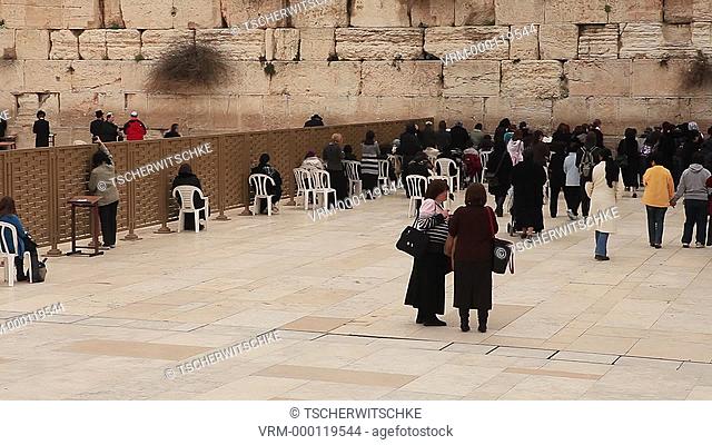 Women of the Wall, Wailing Wall, Jerusalem, Israel, Middle East