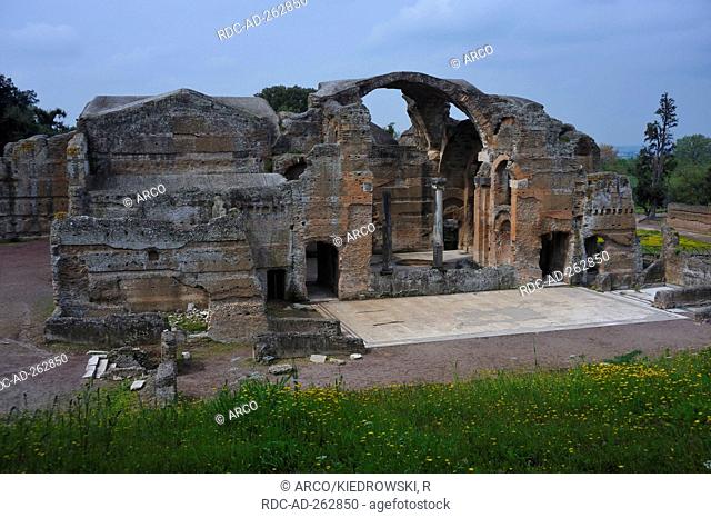 Hadrian's Villa near Tivoli Lazio Italy Villa Adriana