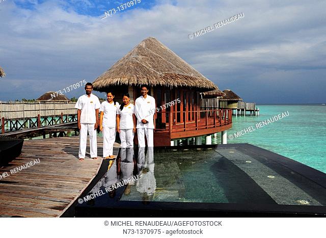 Indian Ocean, Maldives, Alifu Alifu Atoll, Constance Halaveli Resort