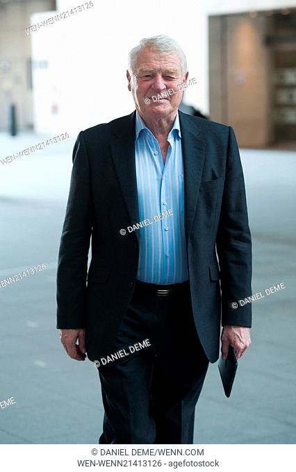 Andrew Marr Show arrivals at the BBC Television Centre. Featuring: Paddy Ashdown Where: London, United Kingdom When: 01 Jun 2014 Credit: Daniel Deme/WENN