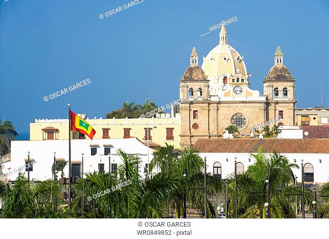 Church and Convent of San Pedro Claver, Cartagena, Bolivar, Colombia