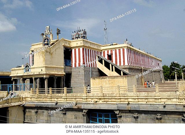 Northern side views of Swaminatha Swami temple ; Swamimalai ; Tamil Nadu ; India