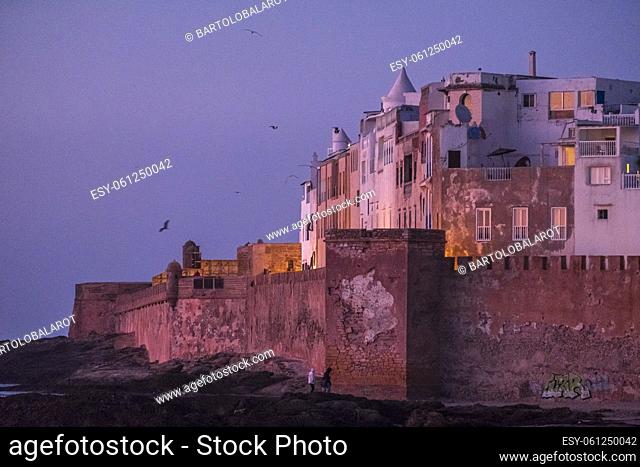 medina walls, Essaouira, morocco, africa