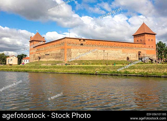 Lida Castle in Lida. Lida, Grodno Region, Belarus
