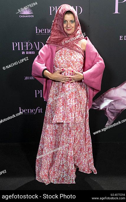 Meteora Fontana attends to 'La Piedad' photocall on January 10, 2023 in Madrid, Spain