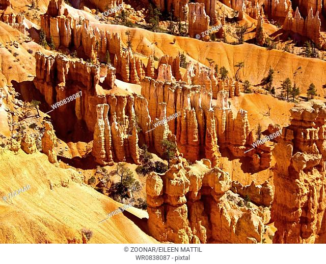 Bryce Canyon rock formations Utah USA