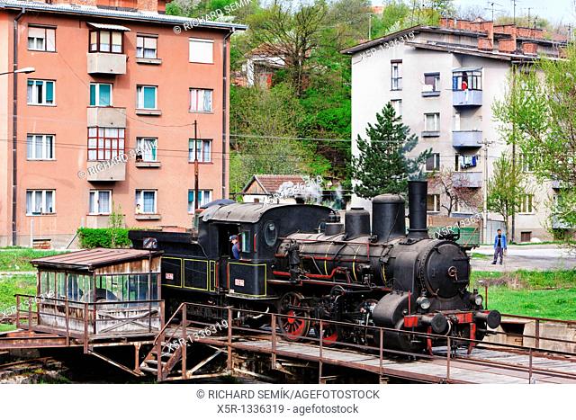 steam locomotive 126 014, Resavica, Serbia