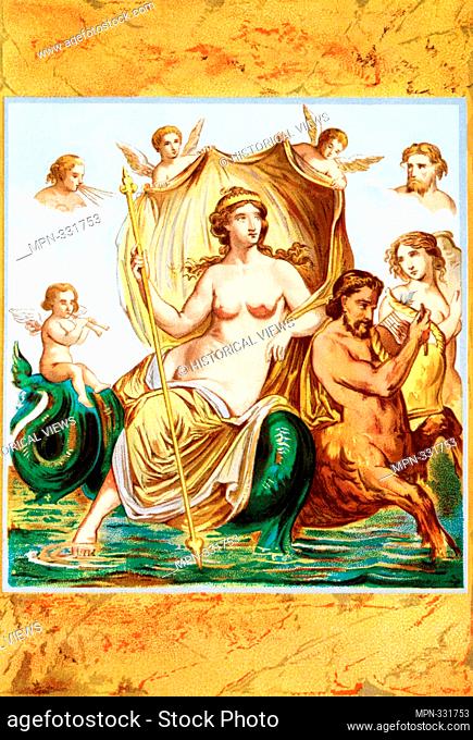 According to ancient Greek mythology, Amphitrite was a sea-goddess and the wife of Poseidon (Neptune to the Romans) god of the sea