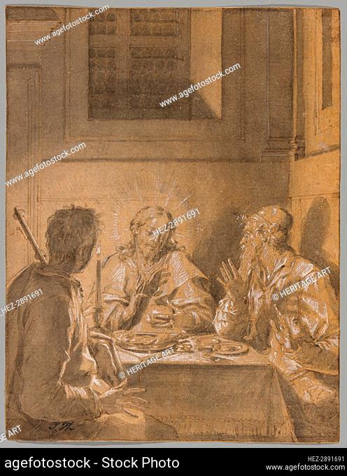 Supper at Emmaus, 1590/95. Creator: Peter Candid
