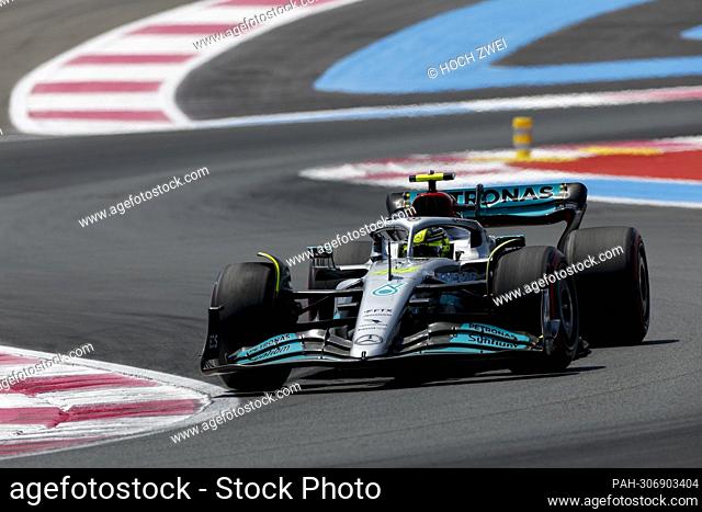 #44 Lewis Hamilton (GBR, Mercedes-AMG Petronas F1 Team), F1 Grand Prix of France at Circuit Paul Ricard on July 23, 2022 in Le Castellet, France