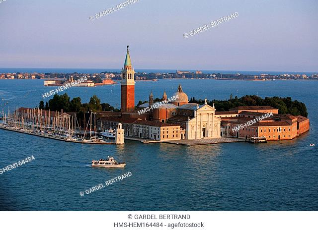 Italy, Veneto, Venice, San Giorgio Maggiore